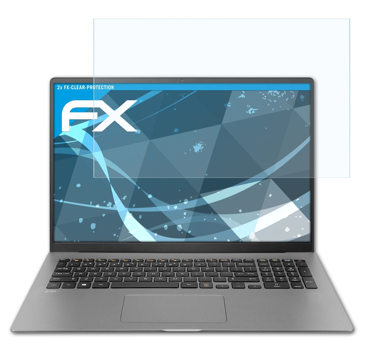 Gram (17Z90N)) FX-Clear 2x ATFOLIX 17 LG Displayschutz(für