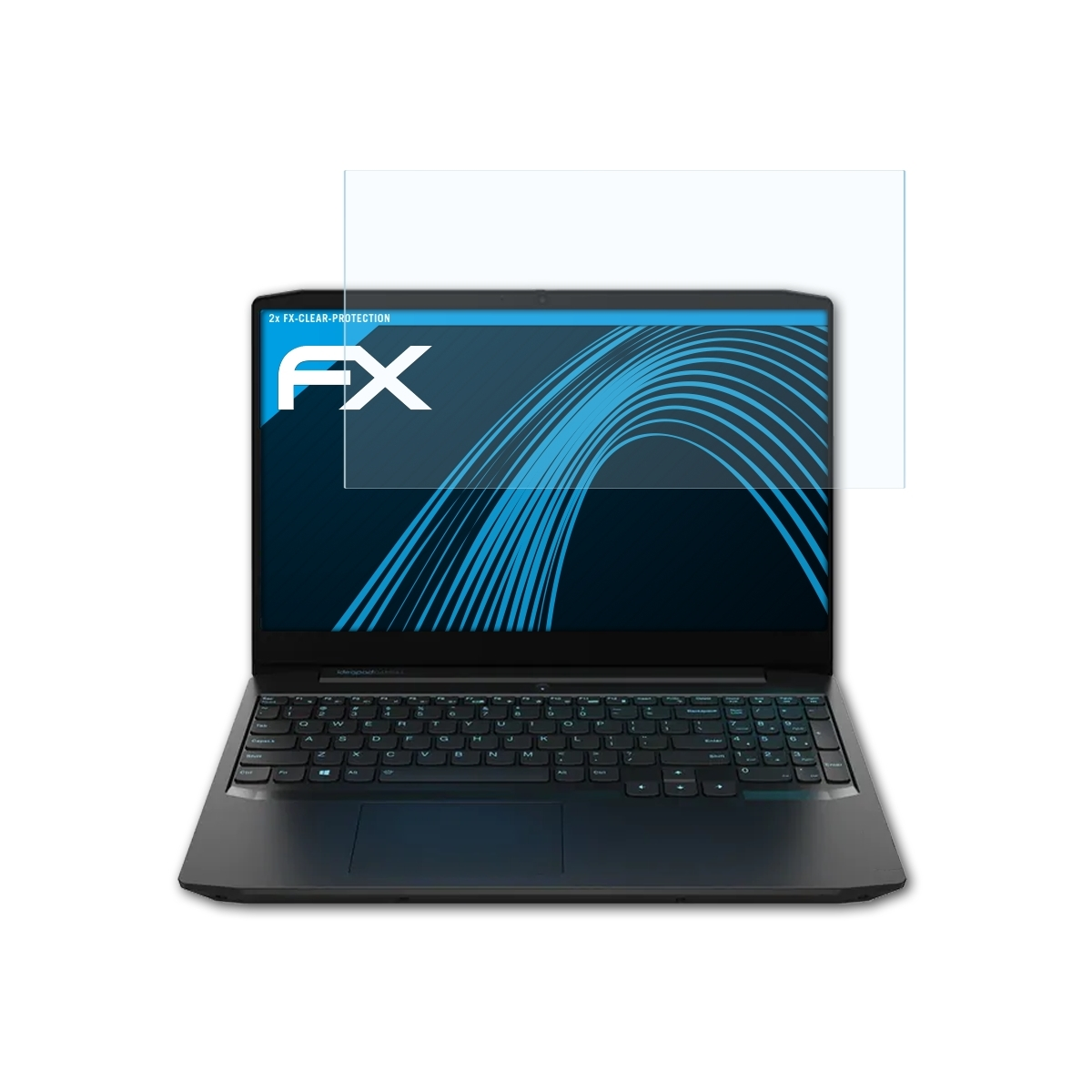 ATFOLIX 2x FX-Clear Displayschutz(für Lenovo IdeaPad Gaming 3i)