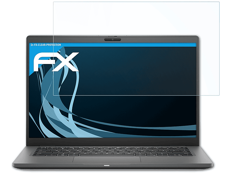 ATFOLIX 2x FX-Clear Displayschutz(für Dell Latitude 7310)