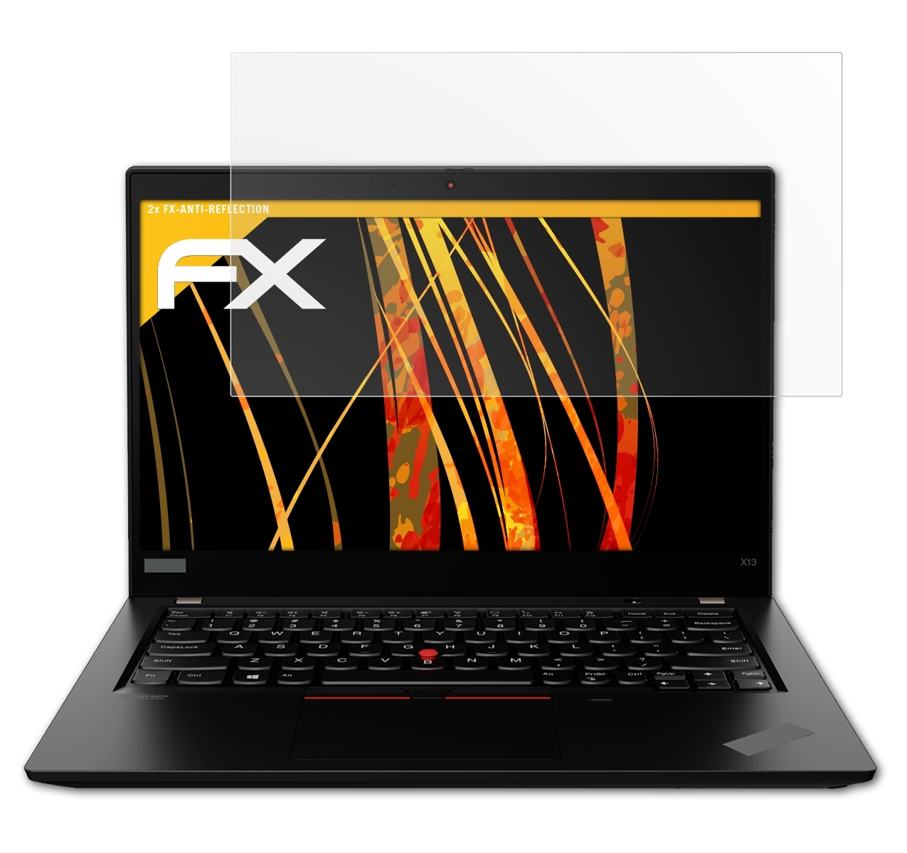 ATFOLIX 2x FX-Antireflex ThinkPad X13) Lenovo Displayschutz(für