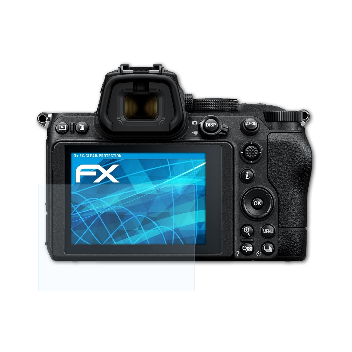 ATFOLIX 3x FX-Clear Displayschutz(für 5) Nikon Z