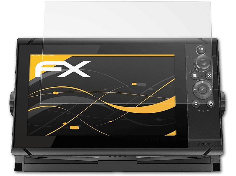 ATFOLIX 3x FX-Antireflex Displayschutz(für Simrad Cruise 9)