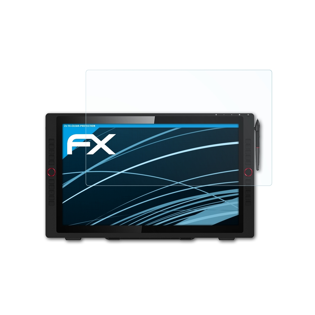 24 Displayschutz(für 2x XP-PEN FX-Clear Artist ATFOLIX Pro)