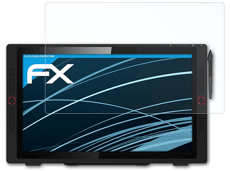 ATFOLIX 2x FX-Clear Displayschutz(für XP-PEN Artist 24 Pro)