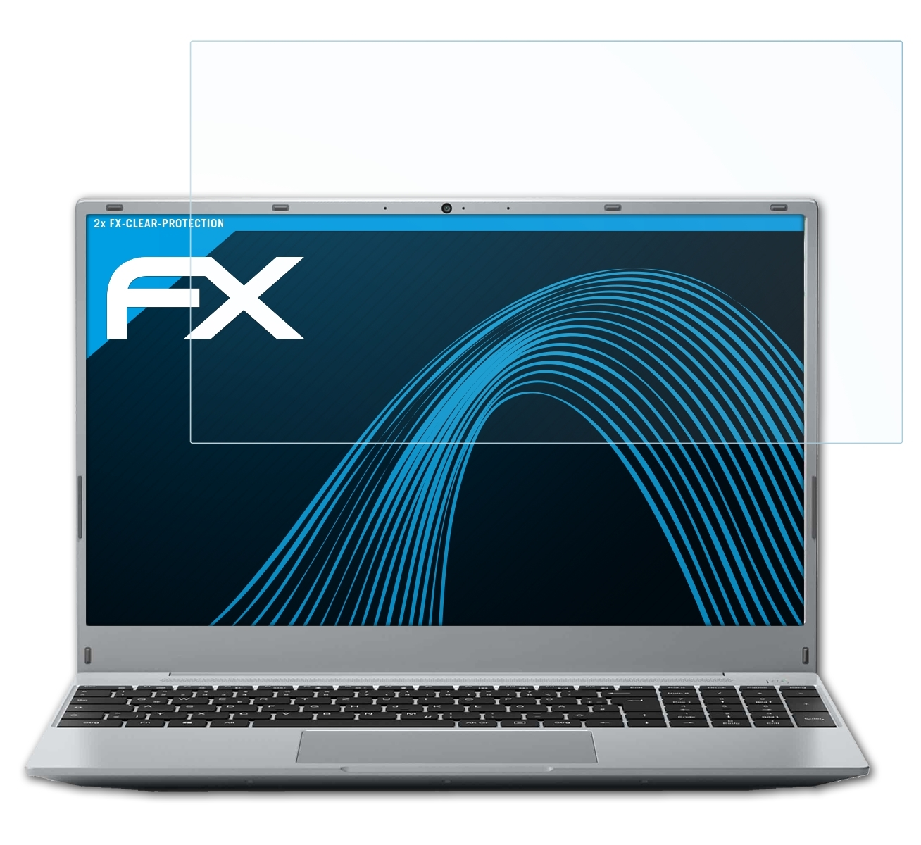 Akoya FX-Clear Medion E15302) 2x ATFOLIX Displayschutz(für