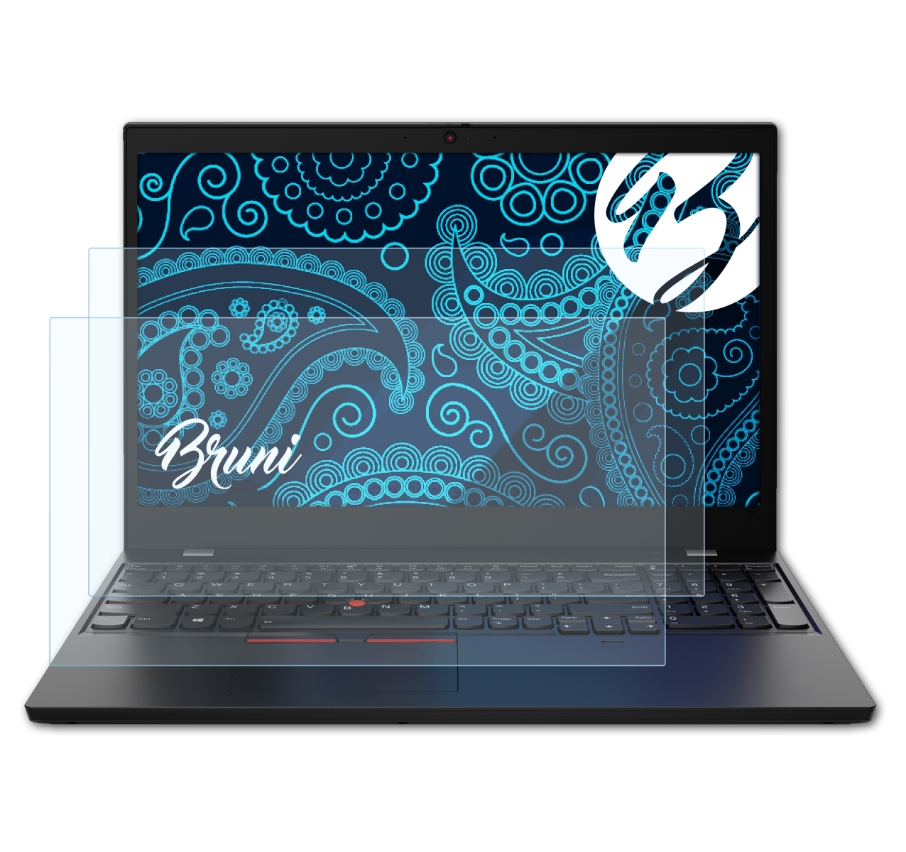 BRUNI 2x Basics-Clear Schutzfolie(für Lenovo L14) ThinkPad