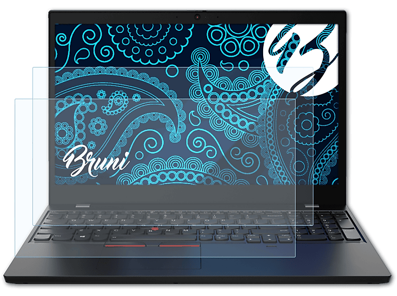 BRUNI 2x Basics-Clear Schutzfolie(für Lenovo L14) ThinkPad