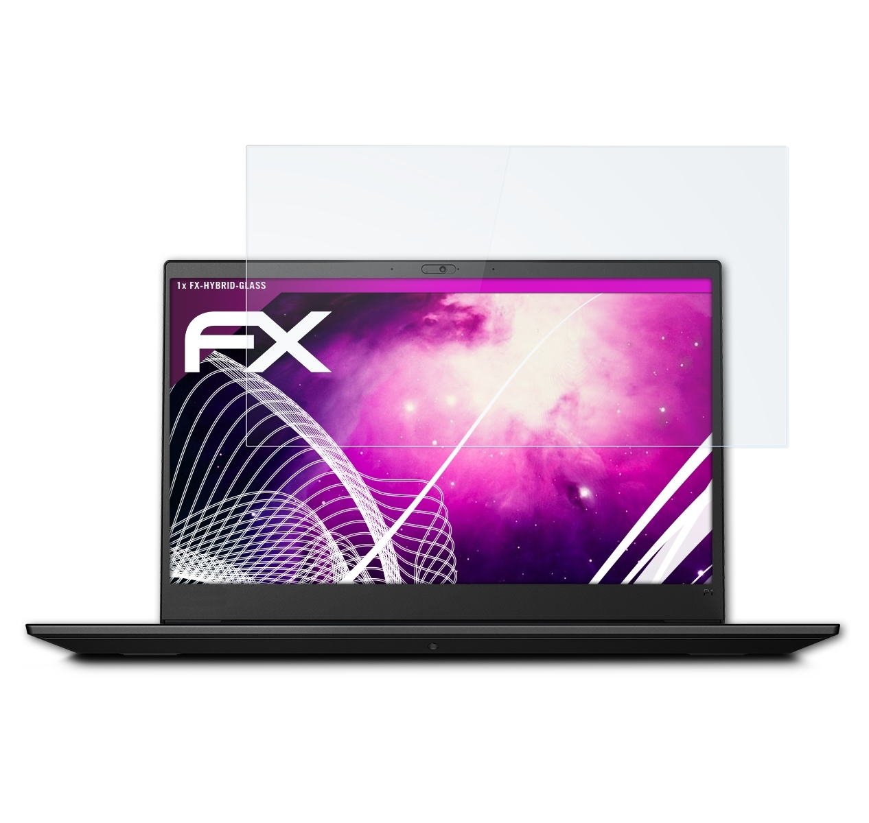 Schutzglas(für P1 ATFOLIX (Gen Lenovo 3)) FX-Hybrid-Glass ThinkPad