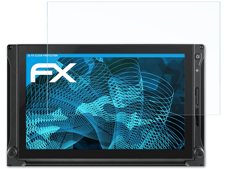 ATFOLIX 3x FX-Clear Displayschutz(für Garmin G500 TXi (10.6 Inch))