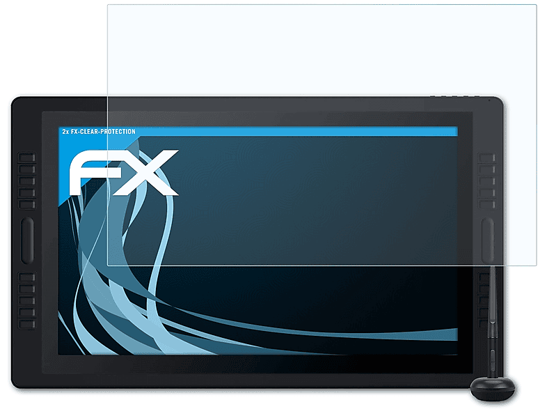 Pro ATFOLIX Huion Displayschutz(für Kamvas 2x FX-Clear 24)