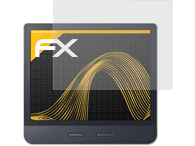 ATFOLIX 2x FX-Antireflex Displayschutz(für Kobo Libra H2O) | Tabletschutzfolien