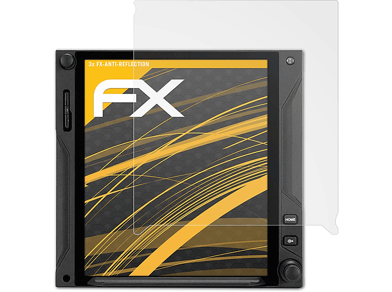 750Xi) GTN Displayschutz(für Garmin ATFOLIX FX-Antireflex 3x