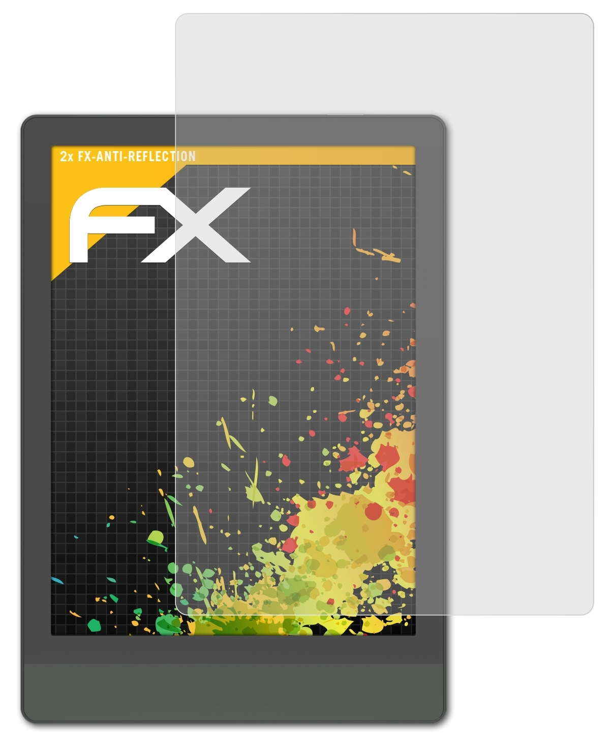 ATFOLIX 2x 3) FX-Antireflex Poke Displayschutz(für BOOX