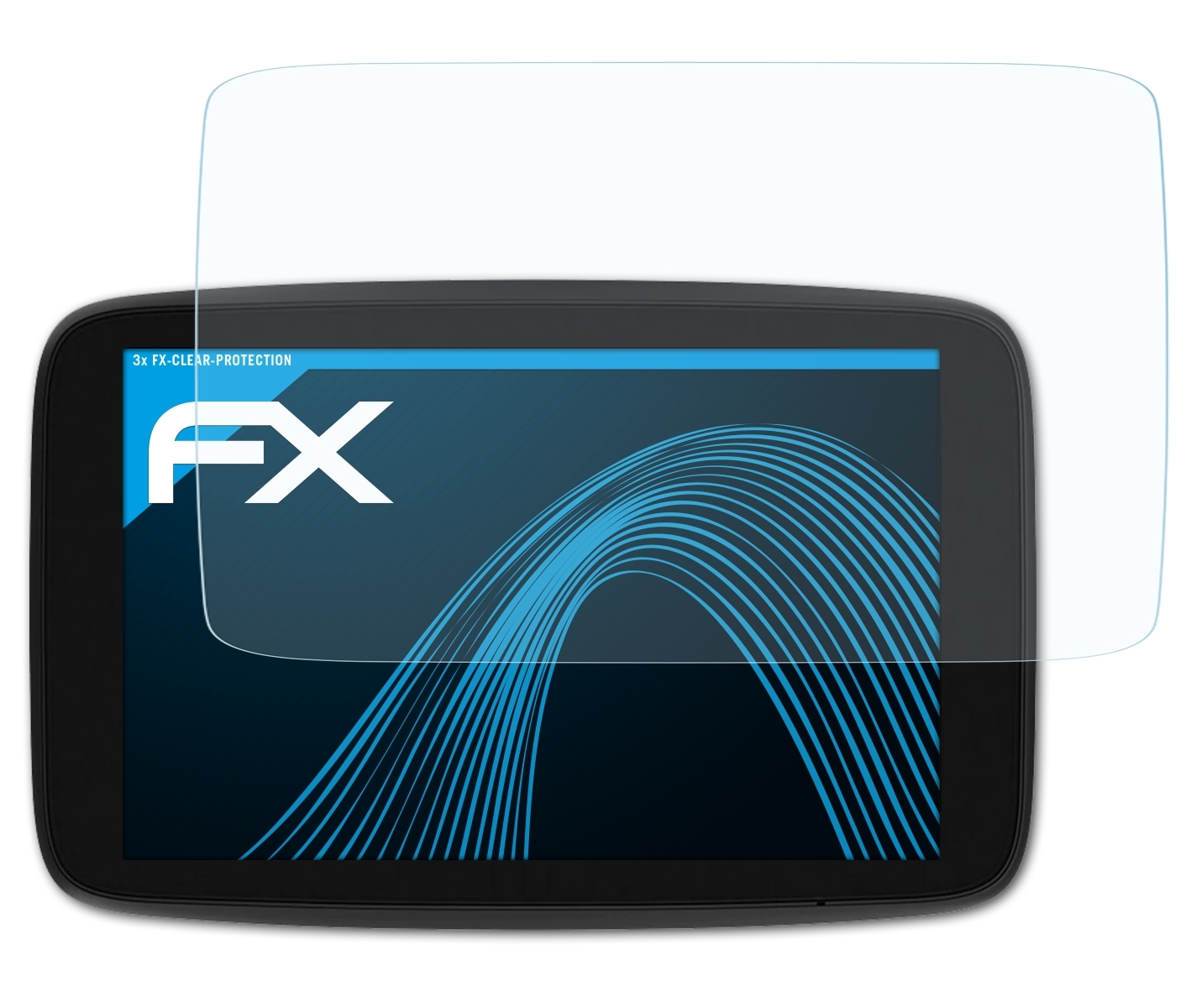6 3x TomTom Discover FX-Clear inch) GO Displayschutz(für ATFOLIX