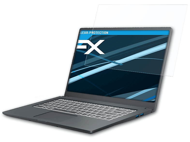 ATFOLIX 2x FX-Clear Displayschutz(für MSI Modern 15)