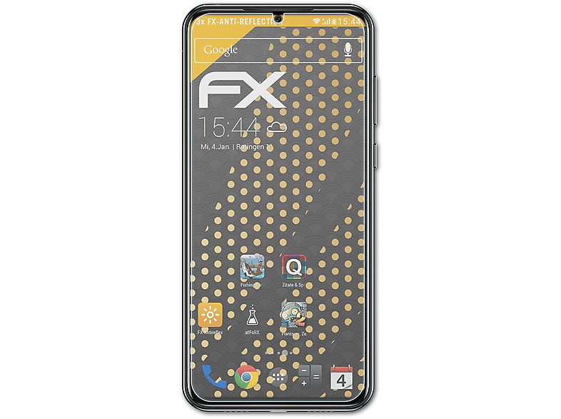 Doogee Pro) ATFOLIX N20 Displayschutz(für FX-Antireflex 3x