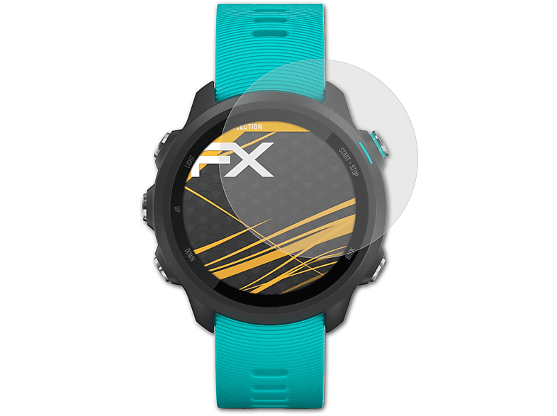 ATFOLIX 245 Forerunner FX-Antireflex Displayschutz(für Music) Garmin 3x