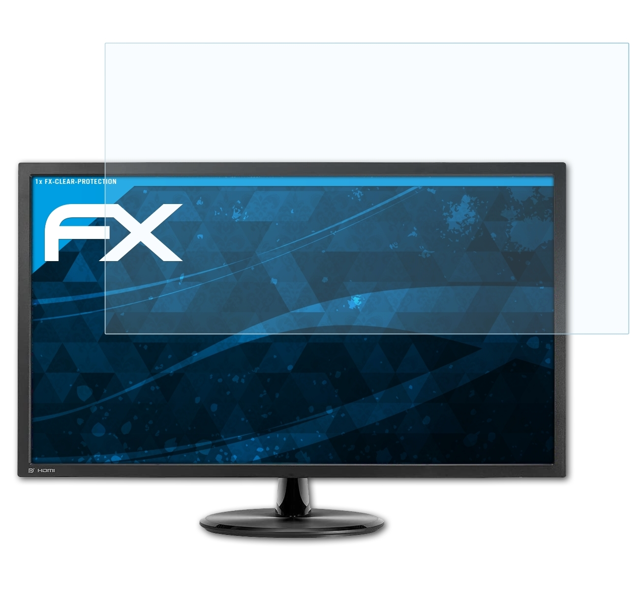 ATFOLIX FX-Clear Displayschutz(für Asus VP28UQG)