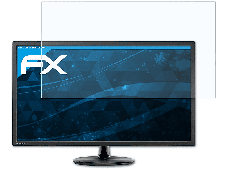 ATFOLIX FX-Clear Displayschutz(für Asus VP28UQG)