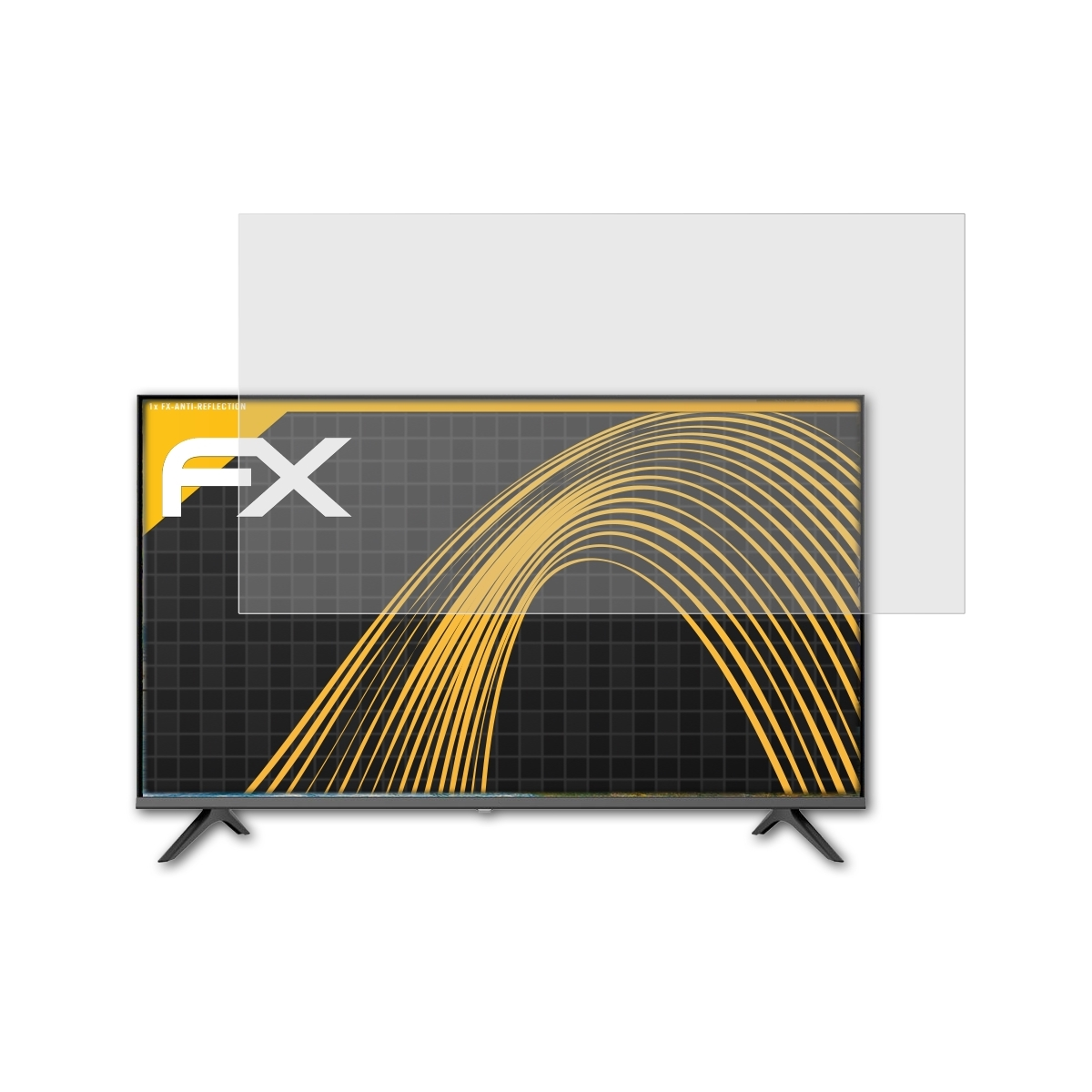 ATFOLIX FX-Antireflex Displayschutz(für Hisense 32AE5500F)