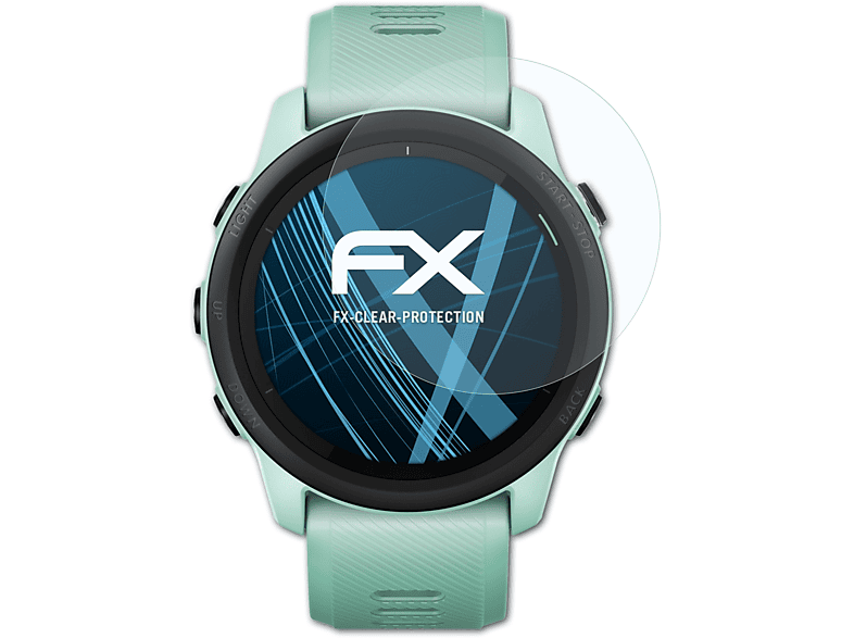 ATFOLIX 3x FX-Clear Displayschutz(für Garmin Forerunner 745)