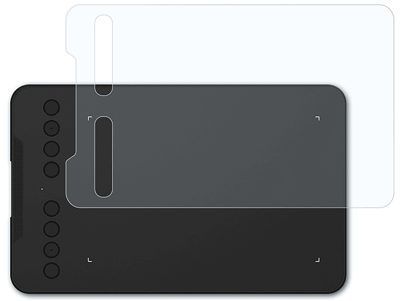 ATFOLIX 2x FX-Clear mini7) XP-PEN Deco Displayschutz(für