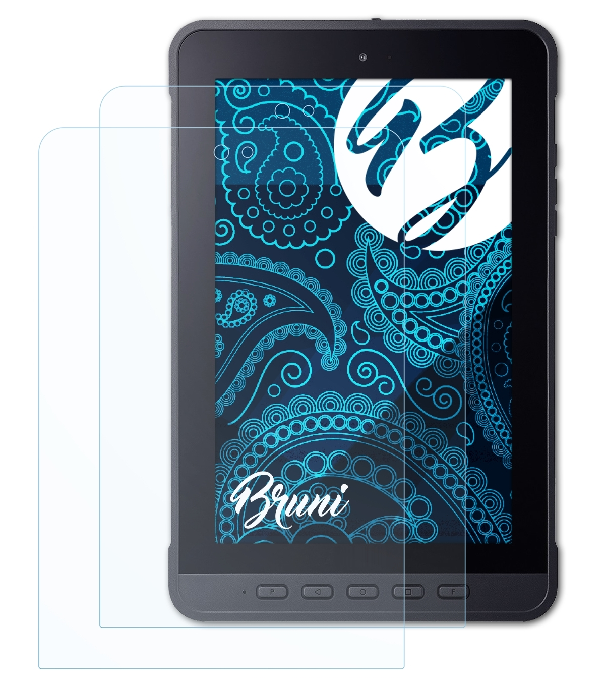 T1 2x Basics-Clear Enduro BRUNI (ET108-11A)) Acer Schutzfolie(für