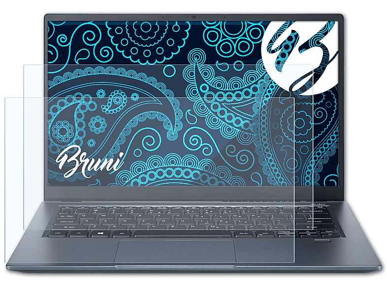Basics-Clear 3X (SF314-510G)) Acer Schutzfolie(für 2x BRUNI Swift