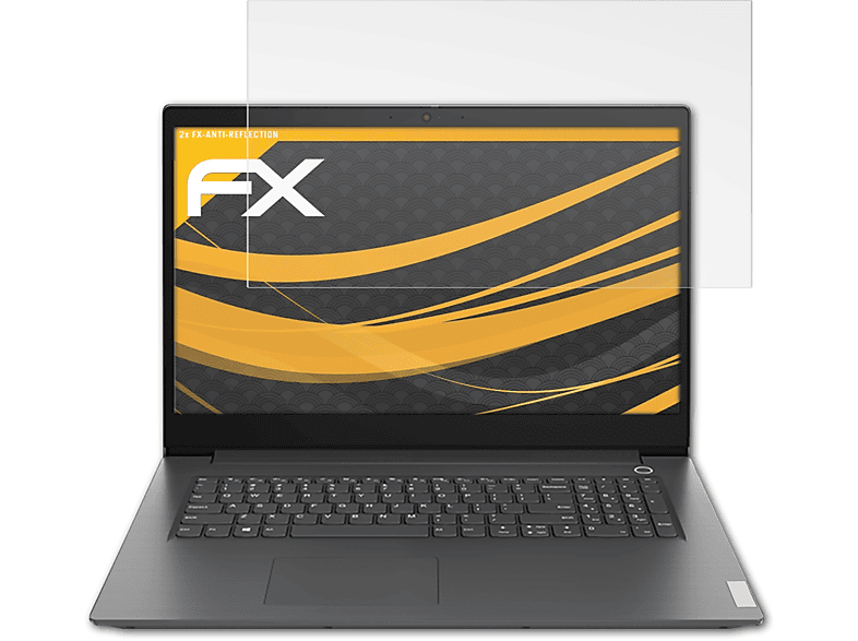 ATFOLIX 2x FX-Antireflex Displayschutz(für Lenovo V17)
