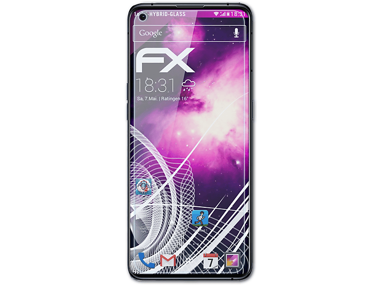 Pro) Find Schutzglas(für Oppo X3 FX-Hybrid-Glass ATFOLIX