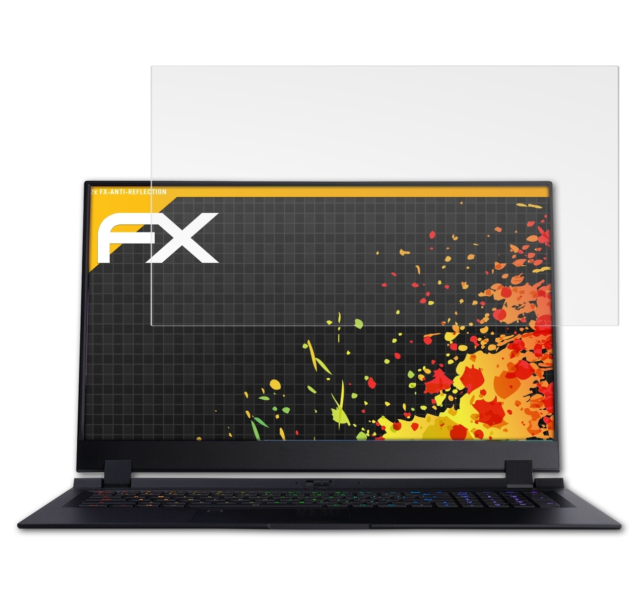 FX-Antireflex Gigabyte (10th 2x 17 AERO ATFOLIX Gen)) Displayschutz(für