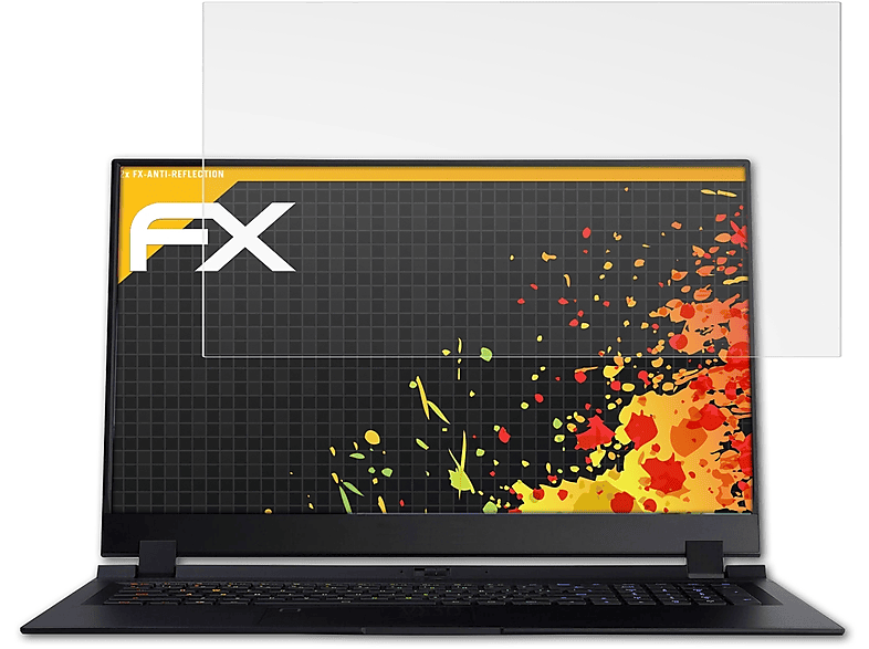 2x Displayschutz(für 17 ATFOLIX AERO Gigabyte (10th FX-Antireflex Gen))