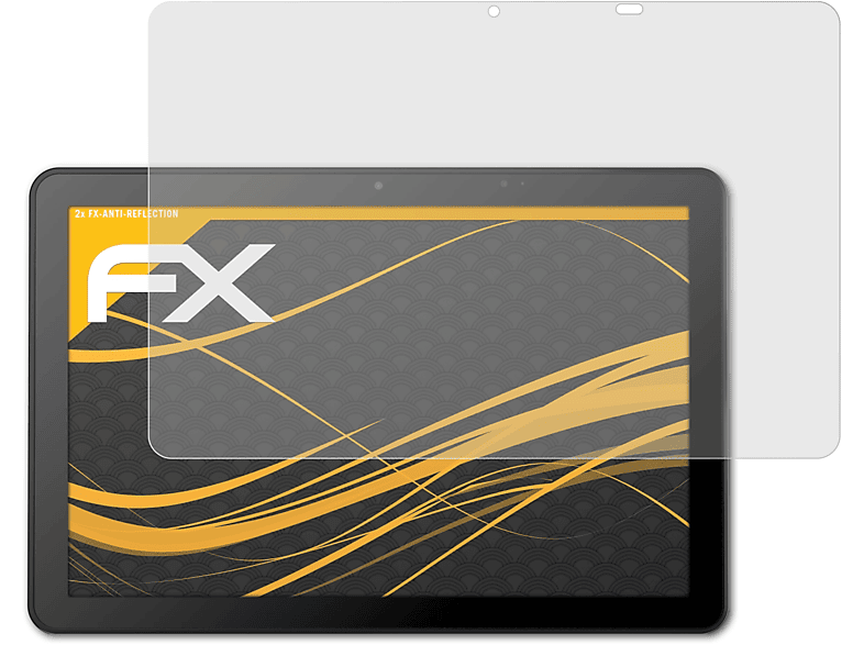 ATFOLIX 2x FX-Antireflex Displayschutz(für Sunmi Max) M2