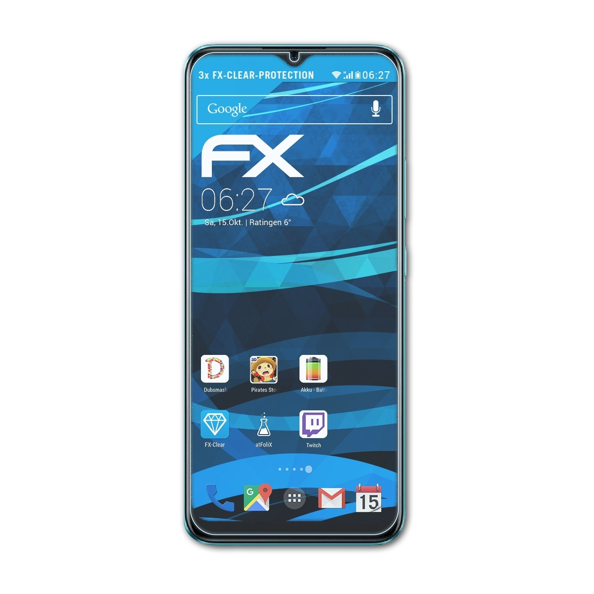 ATFOLIX FX-Clear 3x Displayschutz(für 30A) Narzo Realme