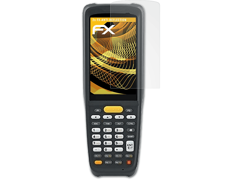 ATFOLIX 2x FX-Antireflex Displayschutz(für MC2200) Zebra