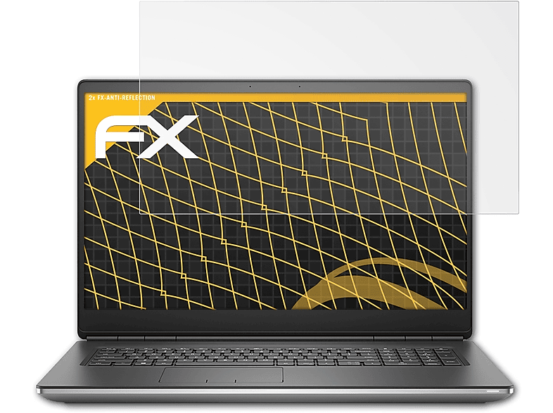 Dell 2x FX-Antireflex Displayschutz(für ATFOLIX 7550) Precision