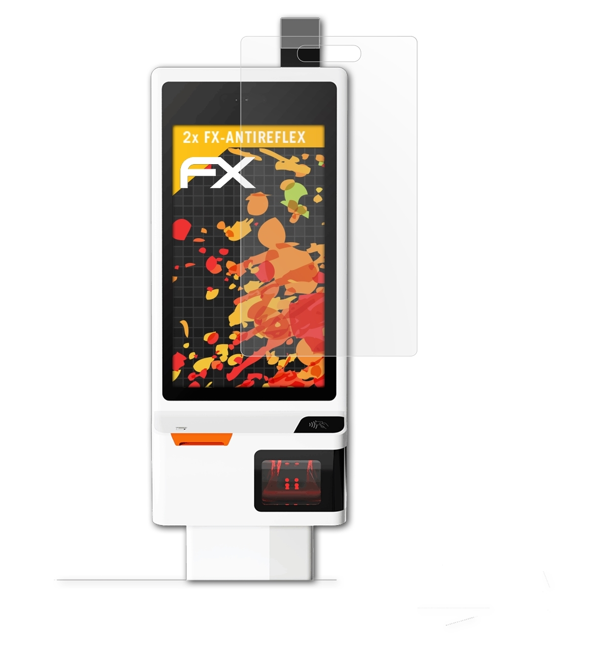 ATFOLIX 2x FX-Antireflex Displayschutz(für Sunmi K2)