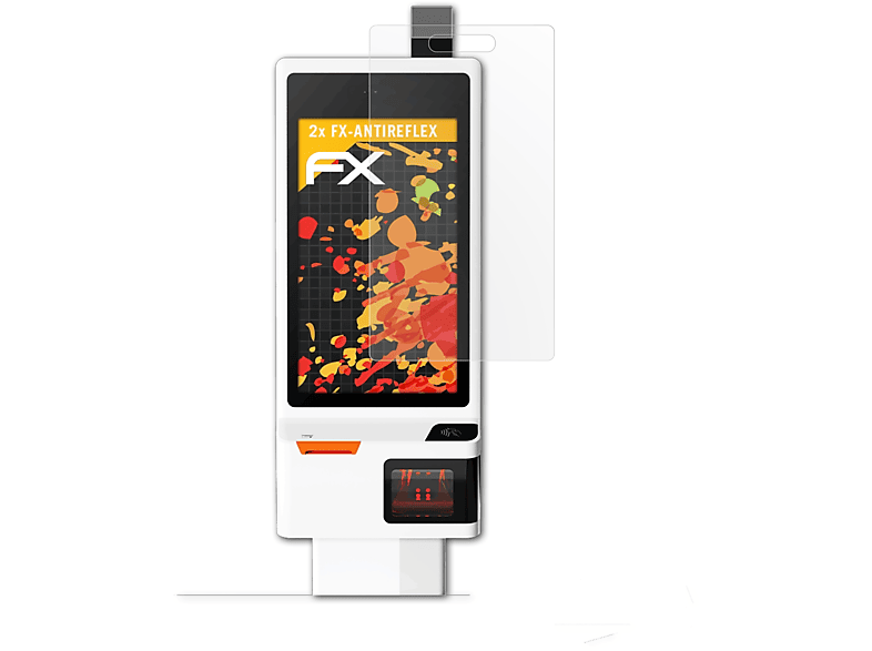 K2) 2x ATFOLIX Displayschutz(für FX-Antireflex Sunmi