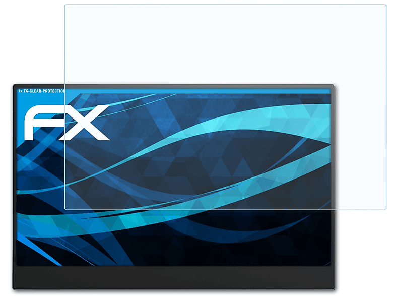 ATFOLIX FX-Clear Optix MSI MAG161V) Displayschutz(für