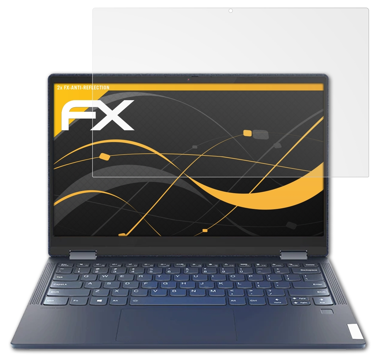 2x Yoga ATFOLIX FX-Antireflex Displayschutz(für 6) Lenovo