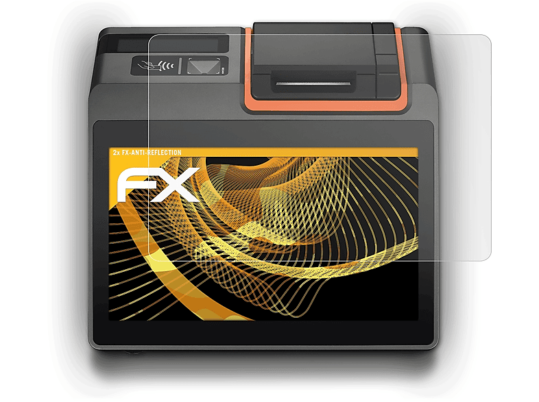 ATFOLIX 2x FX-Antireflex Displayschutz(für Mini) K2 Sunmi