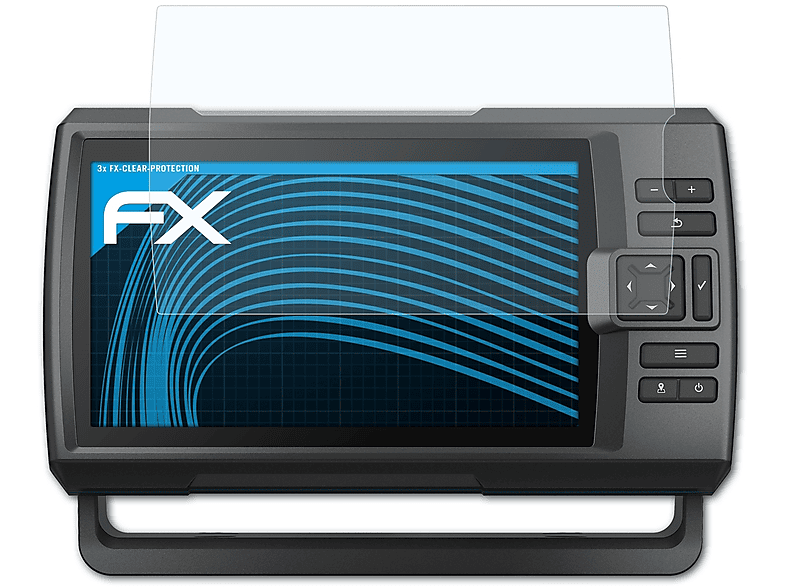 Vivid 3x 9sv) ATFOLIX Displayschutz(für FX-Clear Striker Garmin