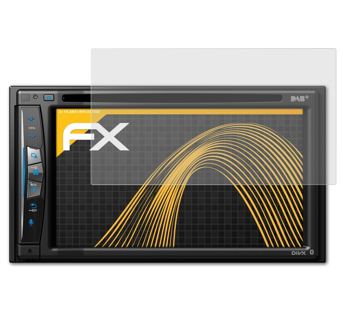 FX-Antireflex Avic-Z730DAB) 3x Pioneer ATFOLIX Displayschutz(für