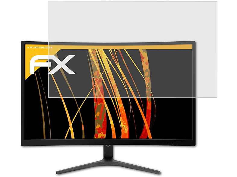 G241VC) FX-Antireflex Optix MSI ATFOLIX Displayschutz(für