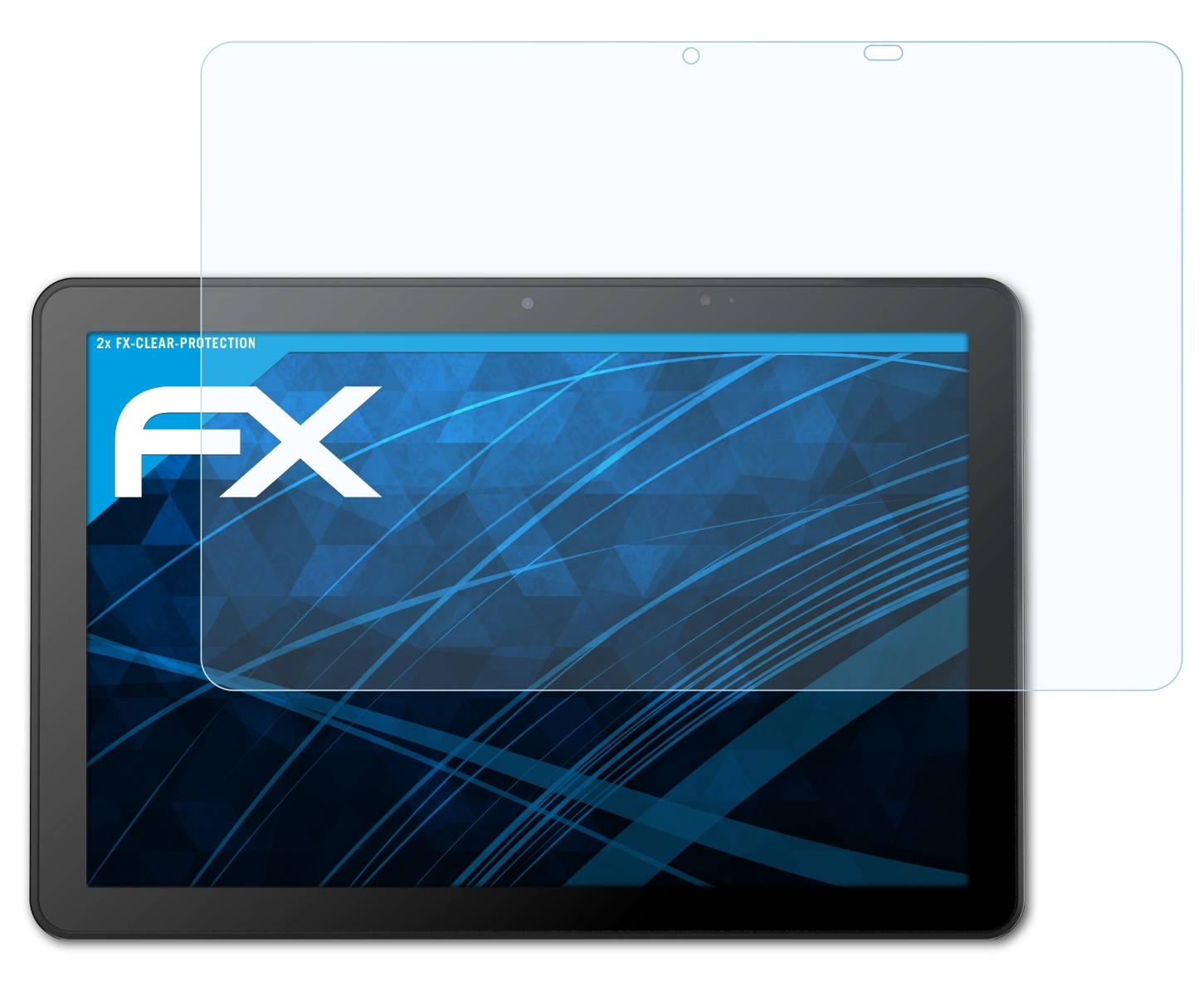 Sunmi 2x M2 ATFOLIX FX-Clear Max) Displayschutz(für