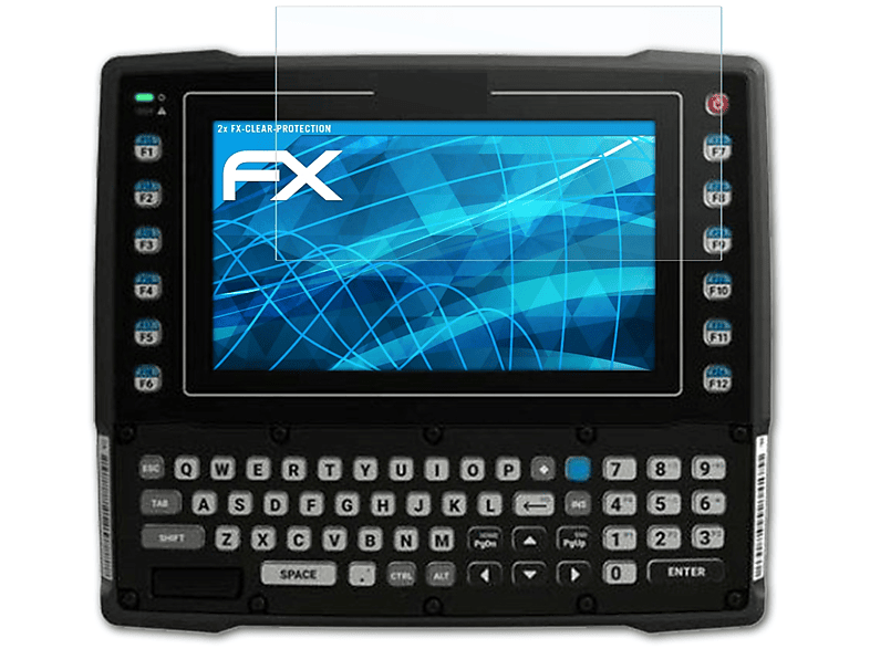 Zebra FX-Clear VC8300) 2x ATFOLIX Displayschutz(für