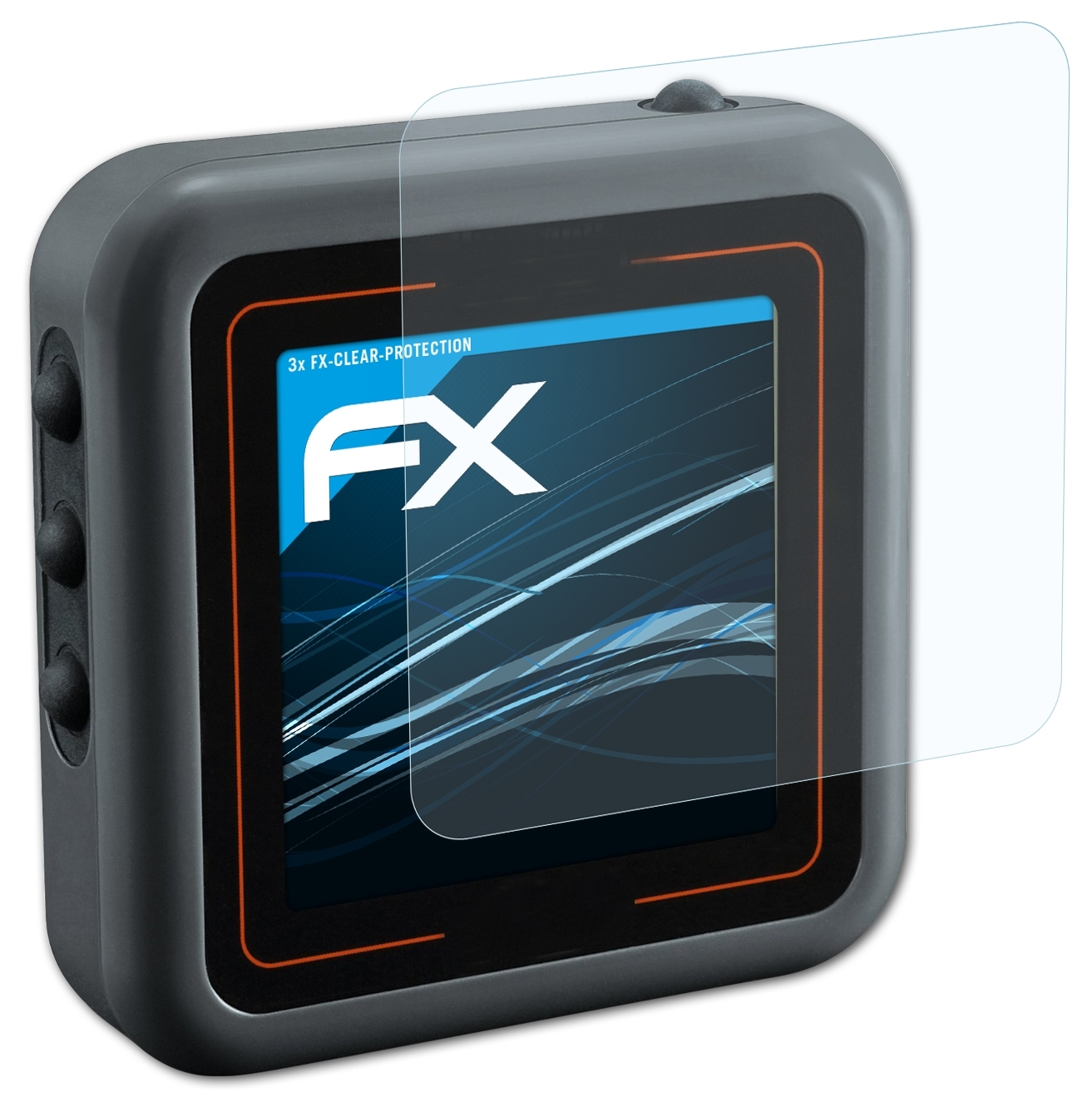 Ghost) Neo FX-Clear Bushnell ATFOLIX Displayschutz(für 3x
