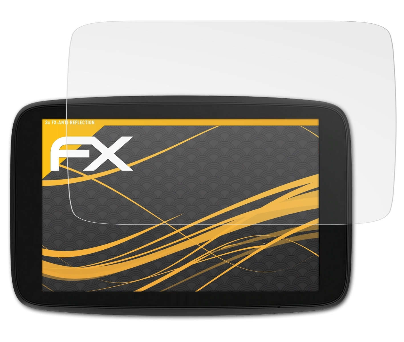 3x Discover inch) FX-Antireflex GO 7 TomTom Displayschutz(für ATFOLIX