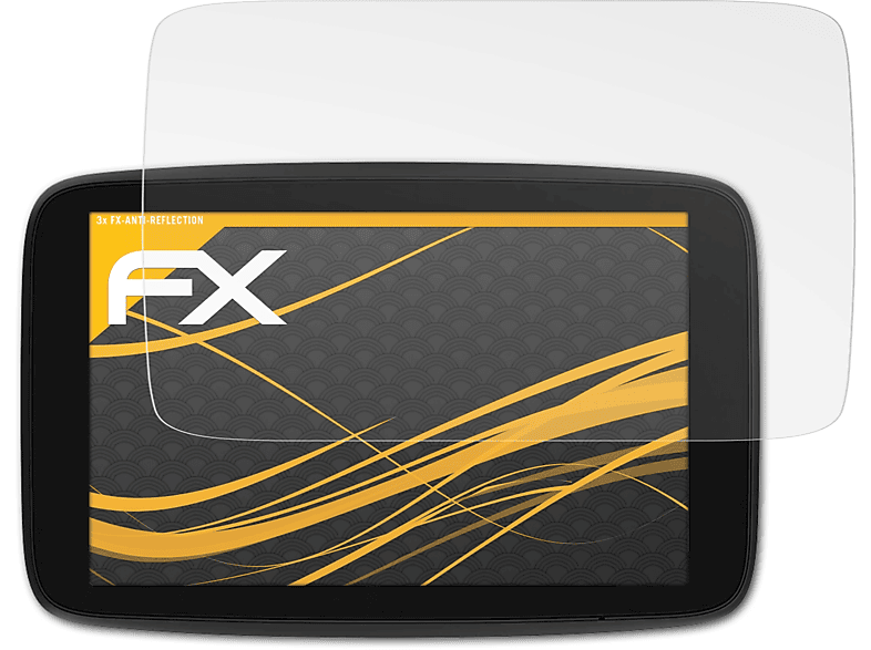 ATFOLIX 3x FX-Antireflex Displayschutz(für TomTom GO Discover 7 inch)