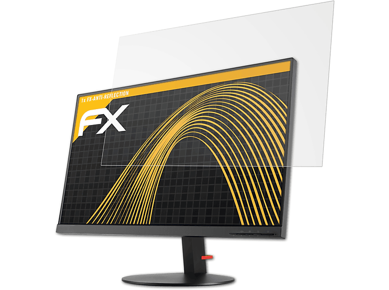 ATFOLIX FX-Antireflex Displayschutz(für Lenovo ThinkVision P27h-10)